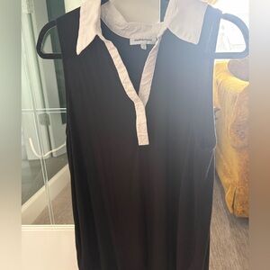 Black L maternity tank top